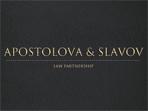Apostolova & Slavov Law Partnership
