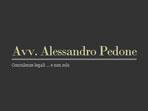 Studio Legale Avv. Alessandro Pedone
